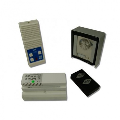 Videx 1 button audio kit with IR apartment station